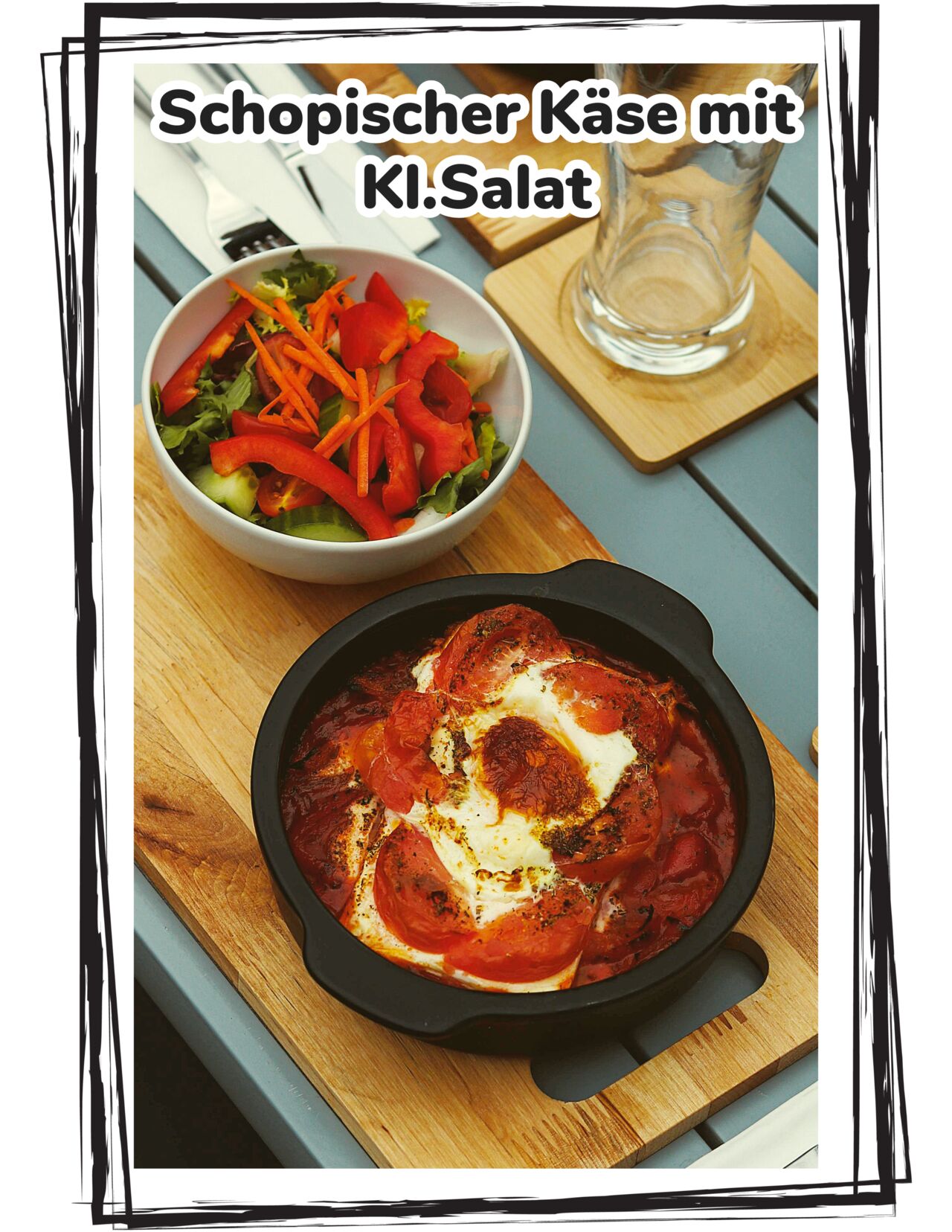 Schopischer Käse und Kl.Salat