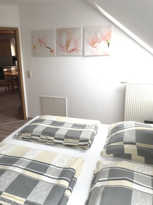 Schlafzimmer Apartment 1
