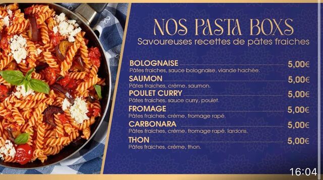 NOS PASTA BOXS