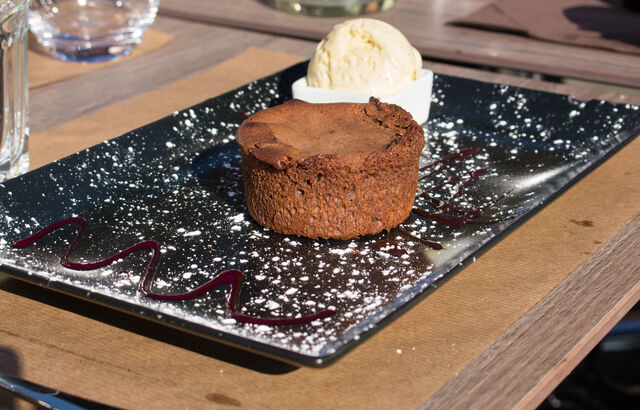 moelleux au chocolat
fait maison