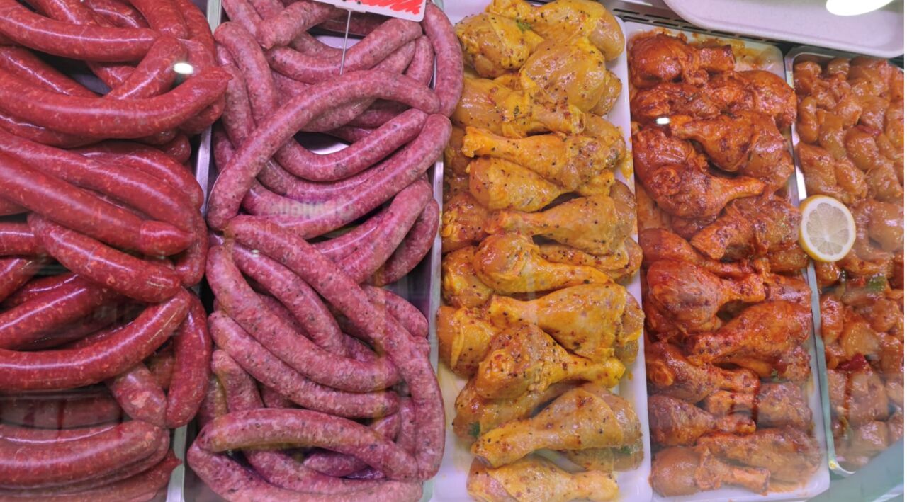 Merguez et chipos maison - pilons marinés