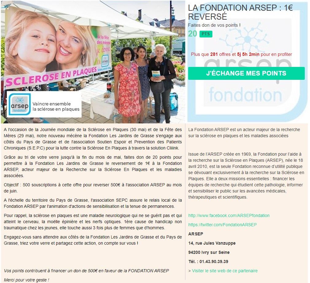 Campagne Fête des Mères par CLIIINK pour l'ARSEP !!!