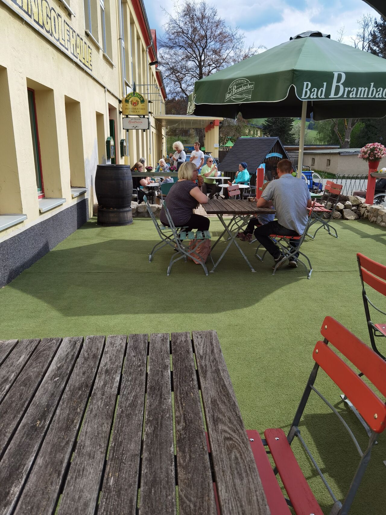 Unser Biergarten