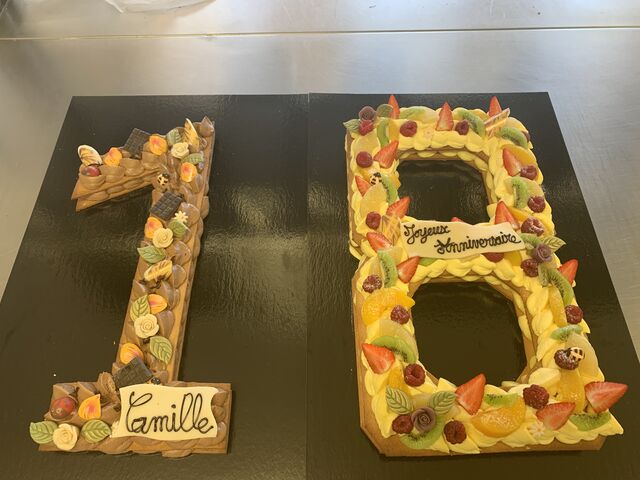 Numbers cake 
