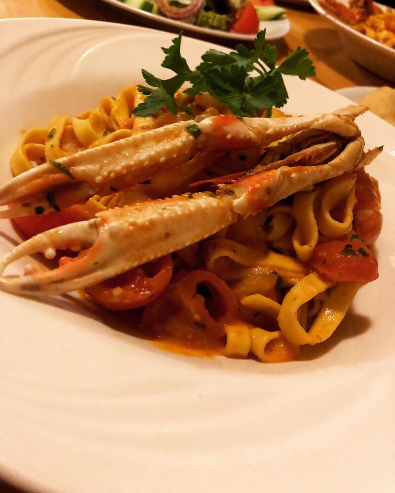 Tagliatelle granchio 