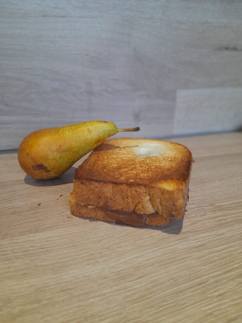 Croque poires chocolat