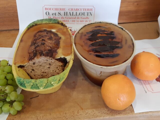 Terrine aux pamplemousses