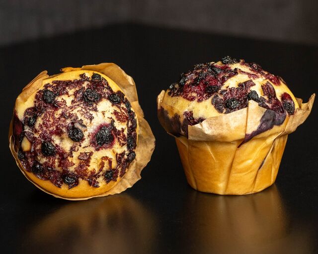Muffin myrtilles