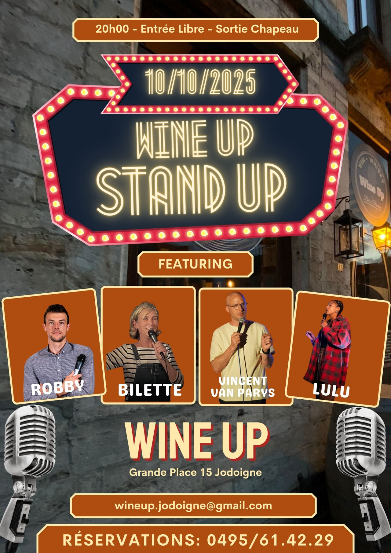 Stand Up @ Wine Up