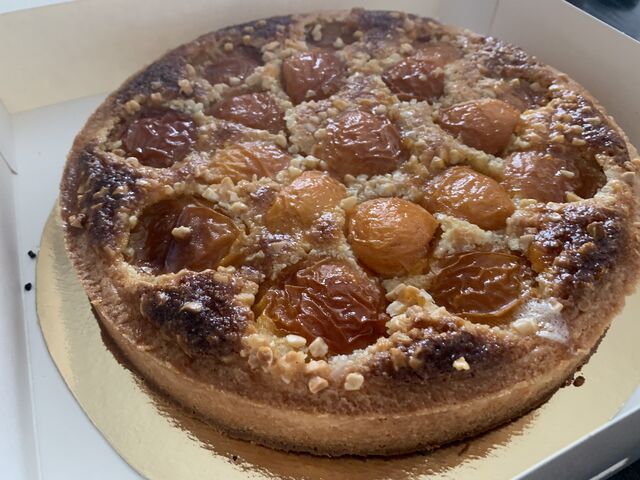 Tarte abricots Amandine
Pâte sablée 