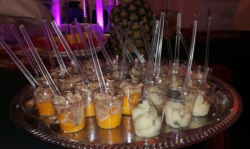 Des verrines aux saveur exotiques...