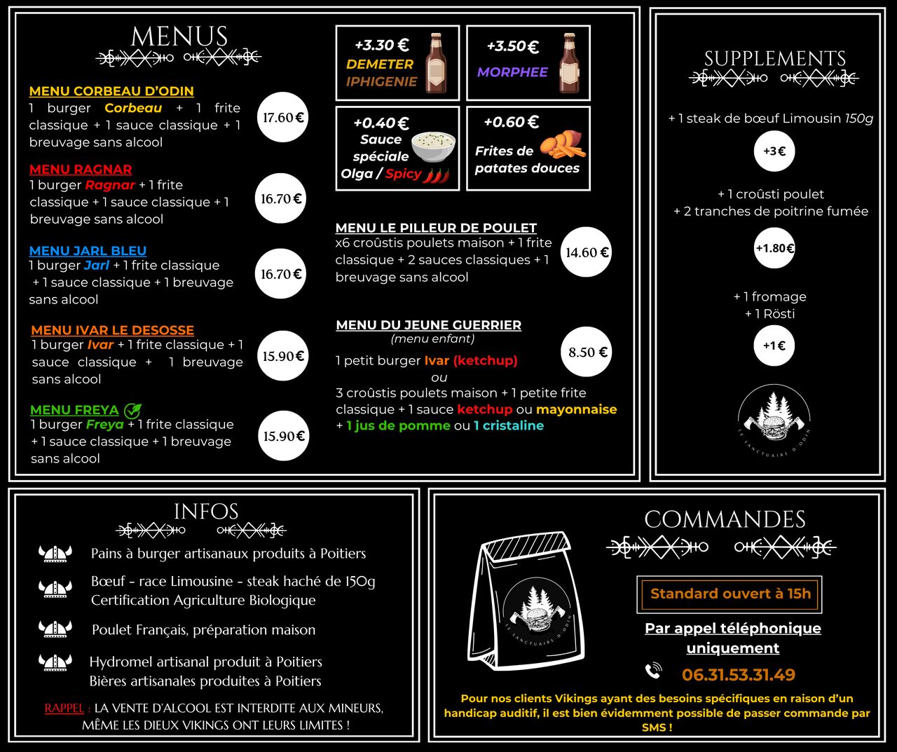 ✨ Notre Carte ! 2/2