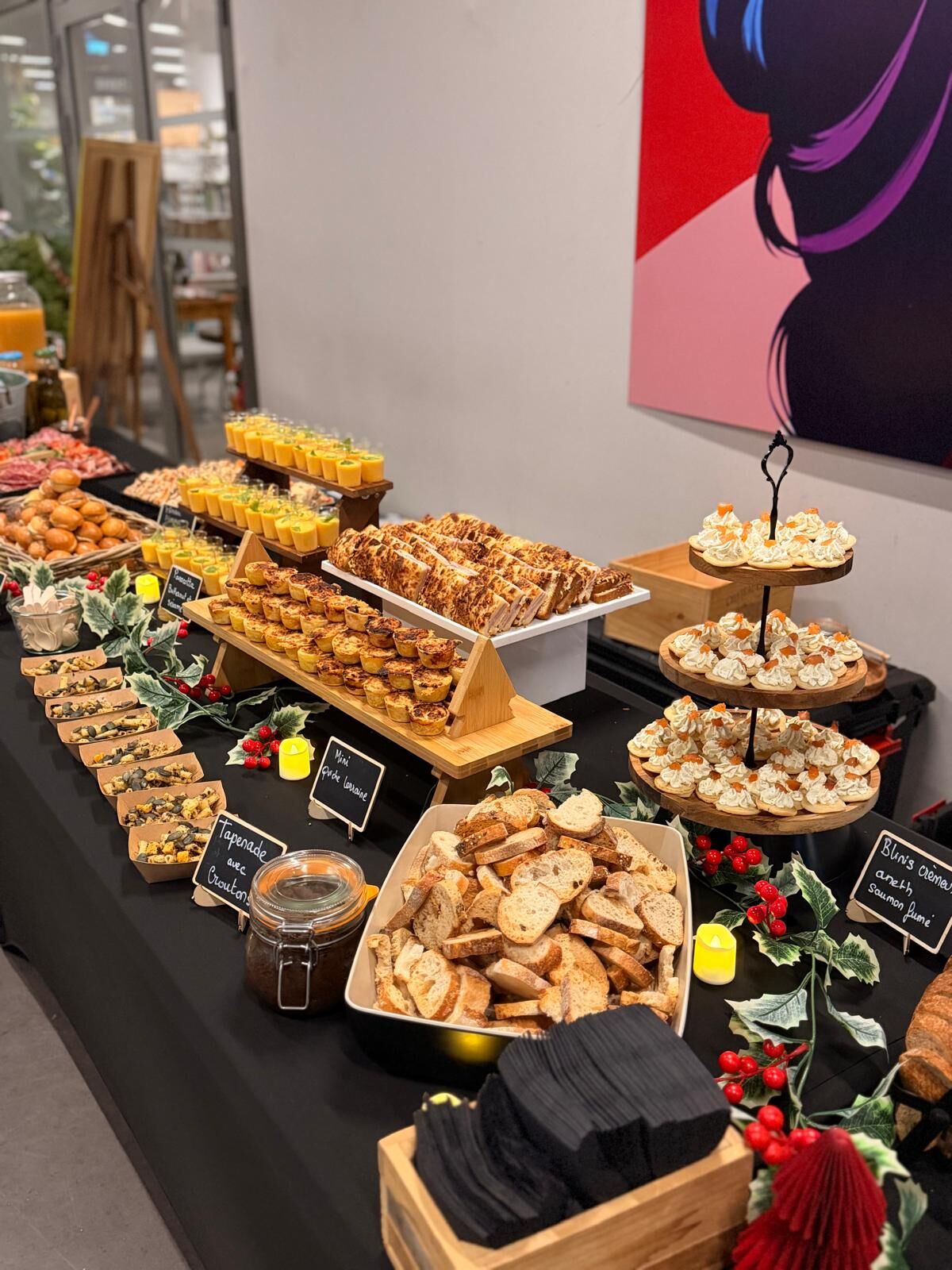 Pieces cocktail soirée 