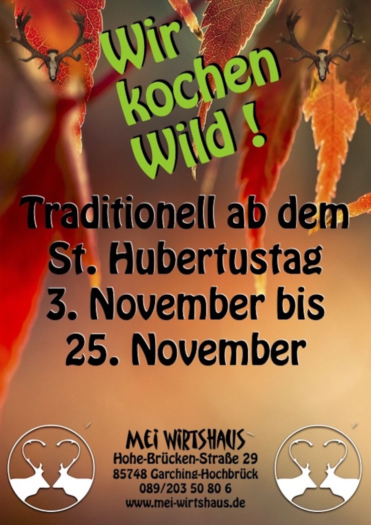 Wir kochen Wild