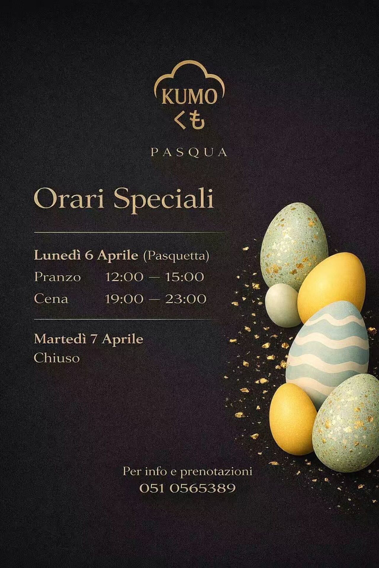 Orari per Pasqua/Pasquetta