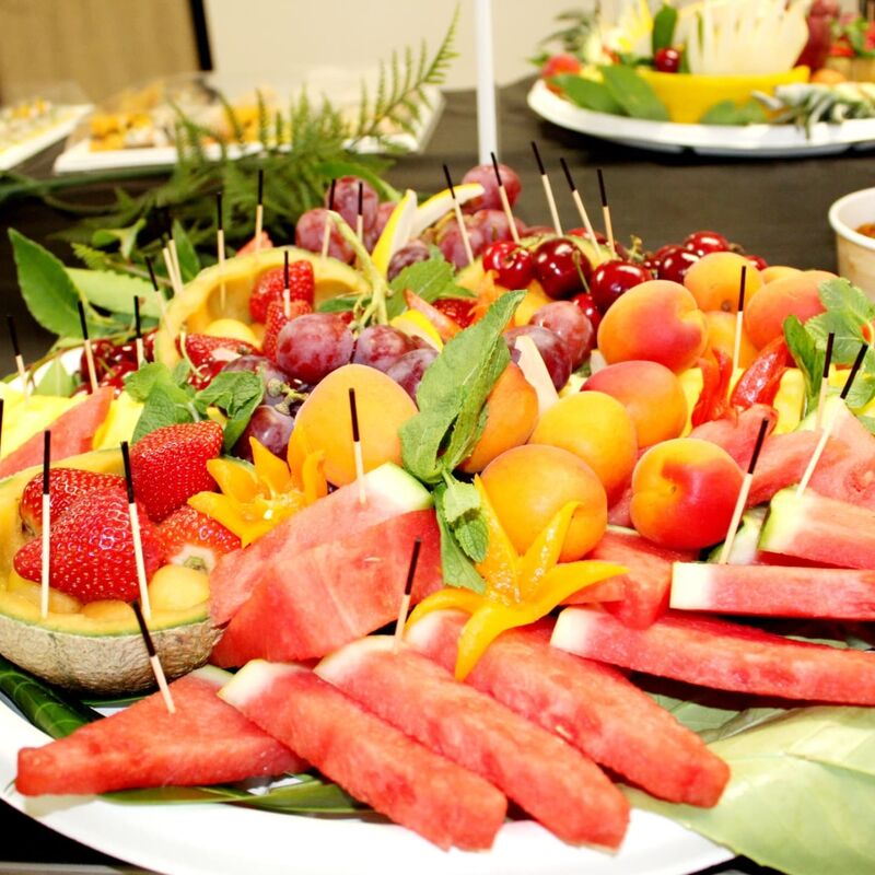 Corbeille de fruits frais