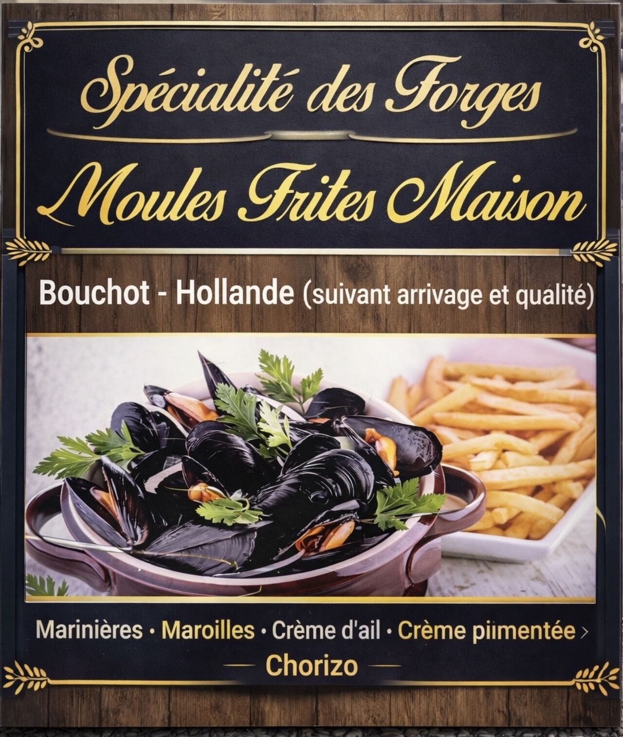 moules frites
