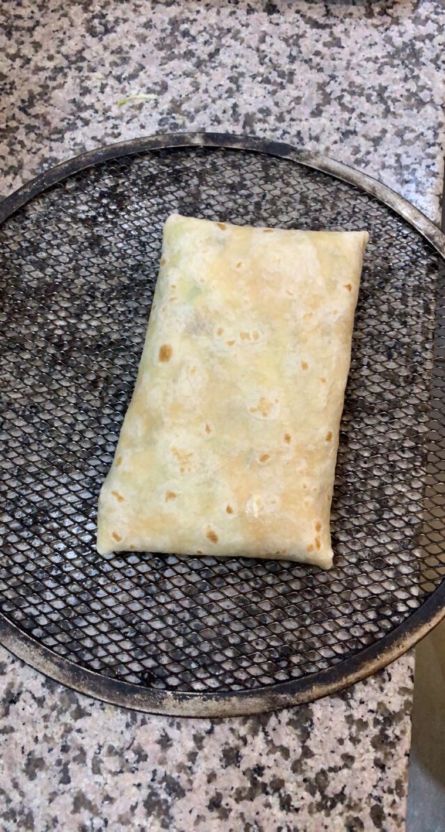 Préparation tacos kebab cuisson au four