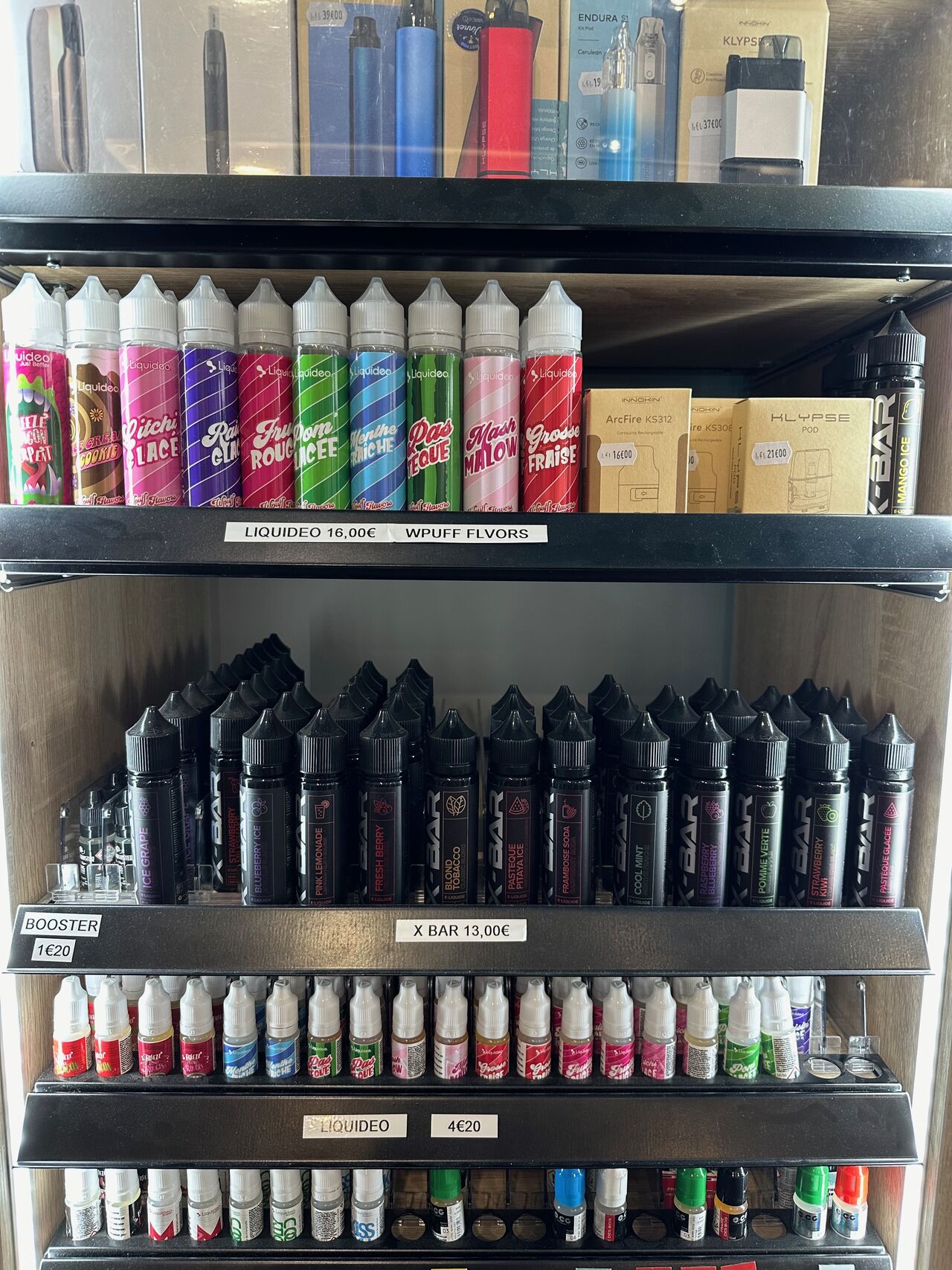 Liquides à vapotage