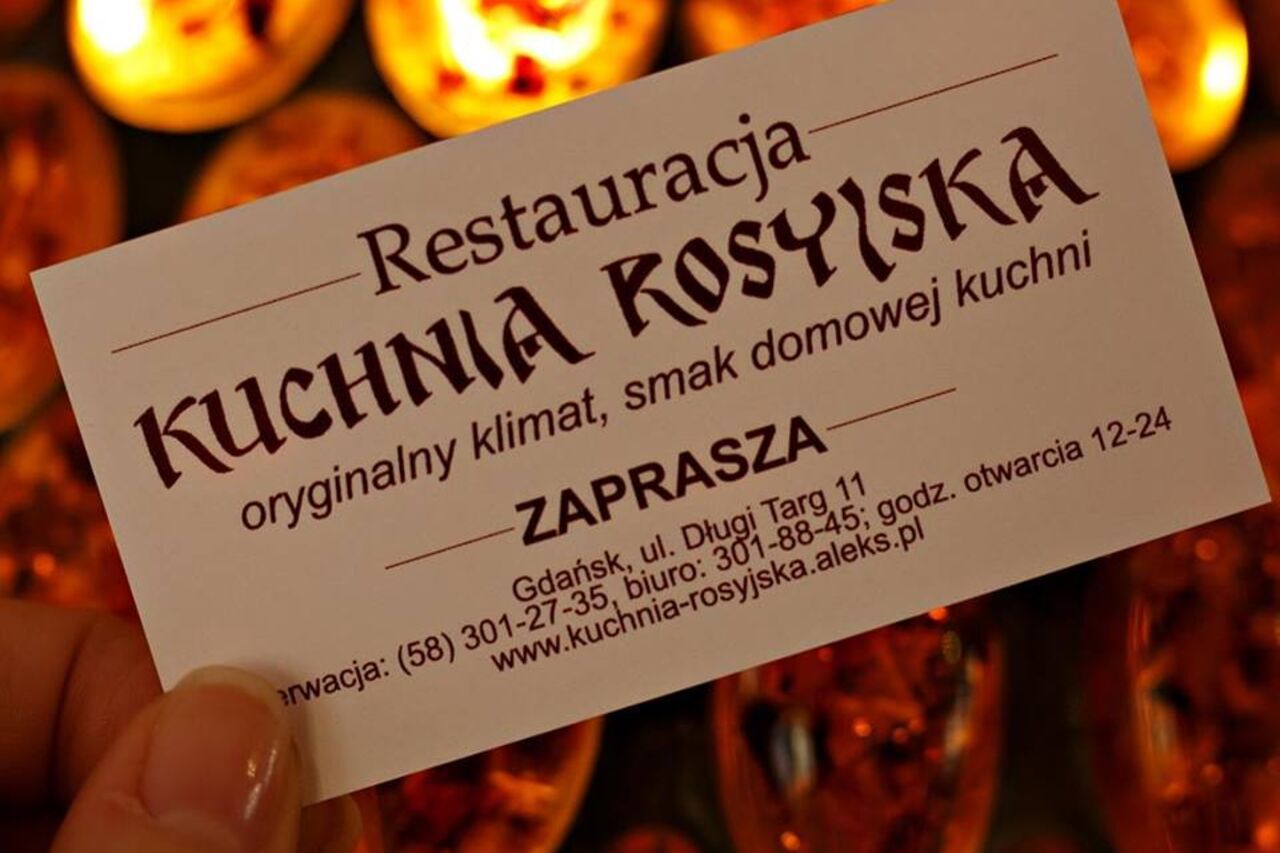 Przyjdź do nas i poznaj prawdziwy smak kuchni rosyjskiej.