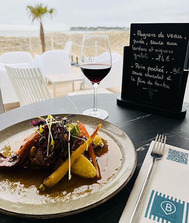 Ris de veau et ses légumes