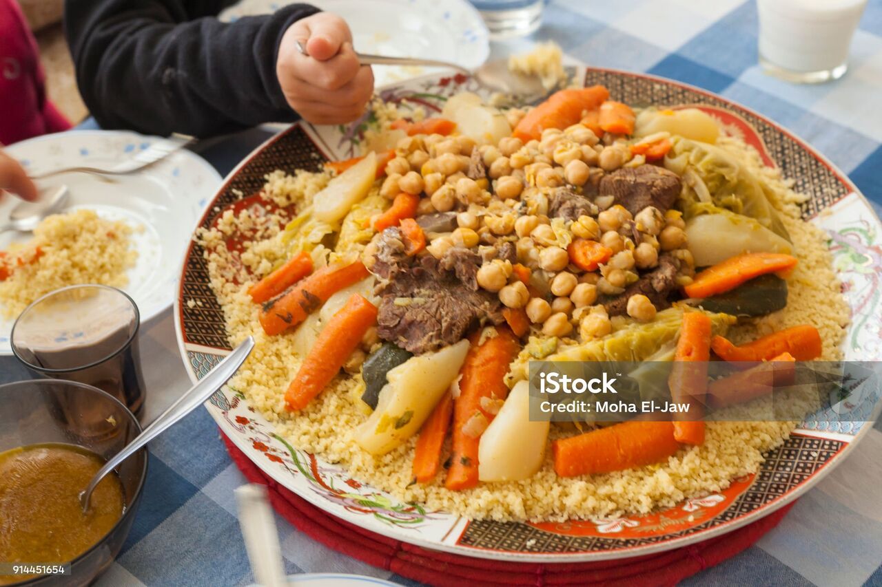 COUSCOUS A L'AGNEAU