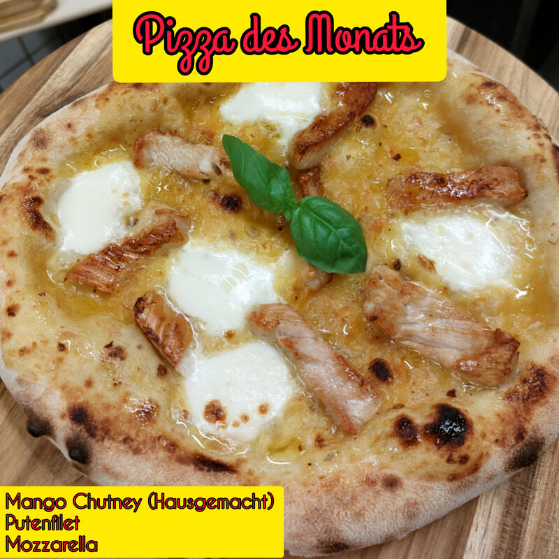 Pizza des Monats
Jeden Monat eine neue Kreation
Ab 7,50€
