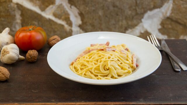 Pasta a la carbonara