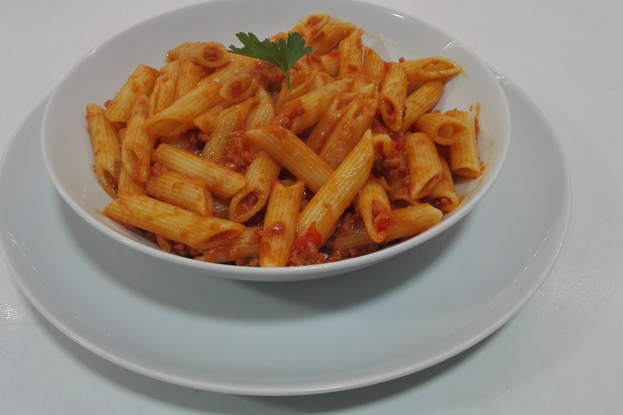 Macarrones boloñesa