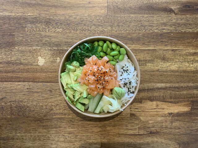 Pokebowl saumon