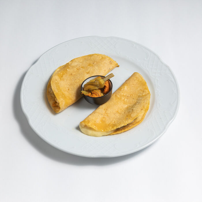 Quesadillas de flor de calabaza