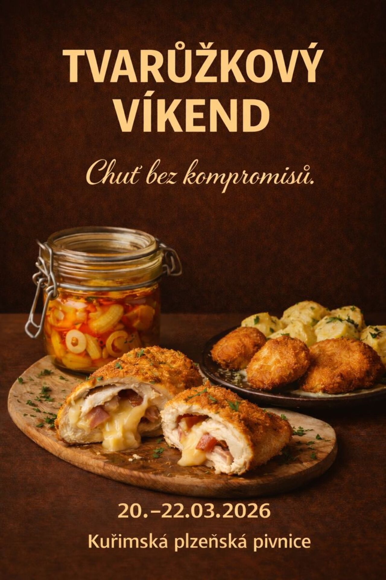 Tvarůžkový víkend 20.-22.03.2026