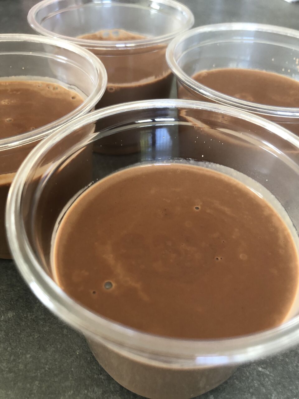Panna Cotta Chocolat noir