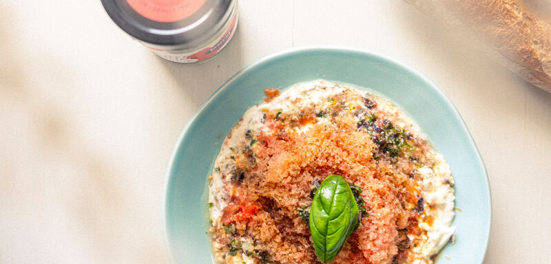 BURRATA ET GRANITE DE LEGUMES