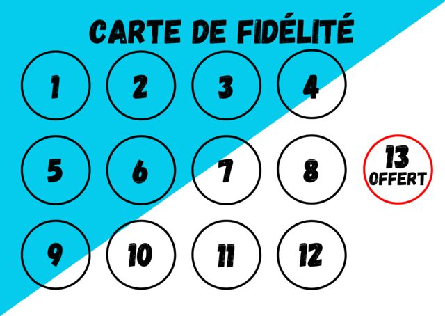 Carte de fidélité 