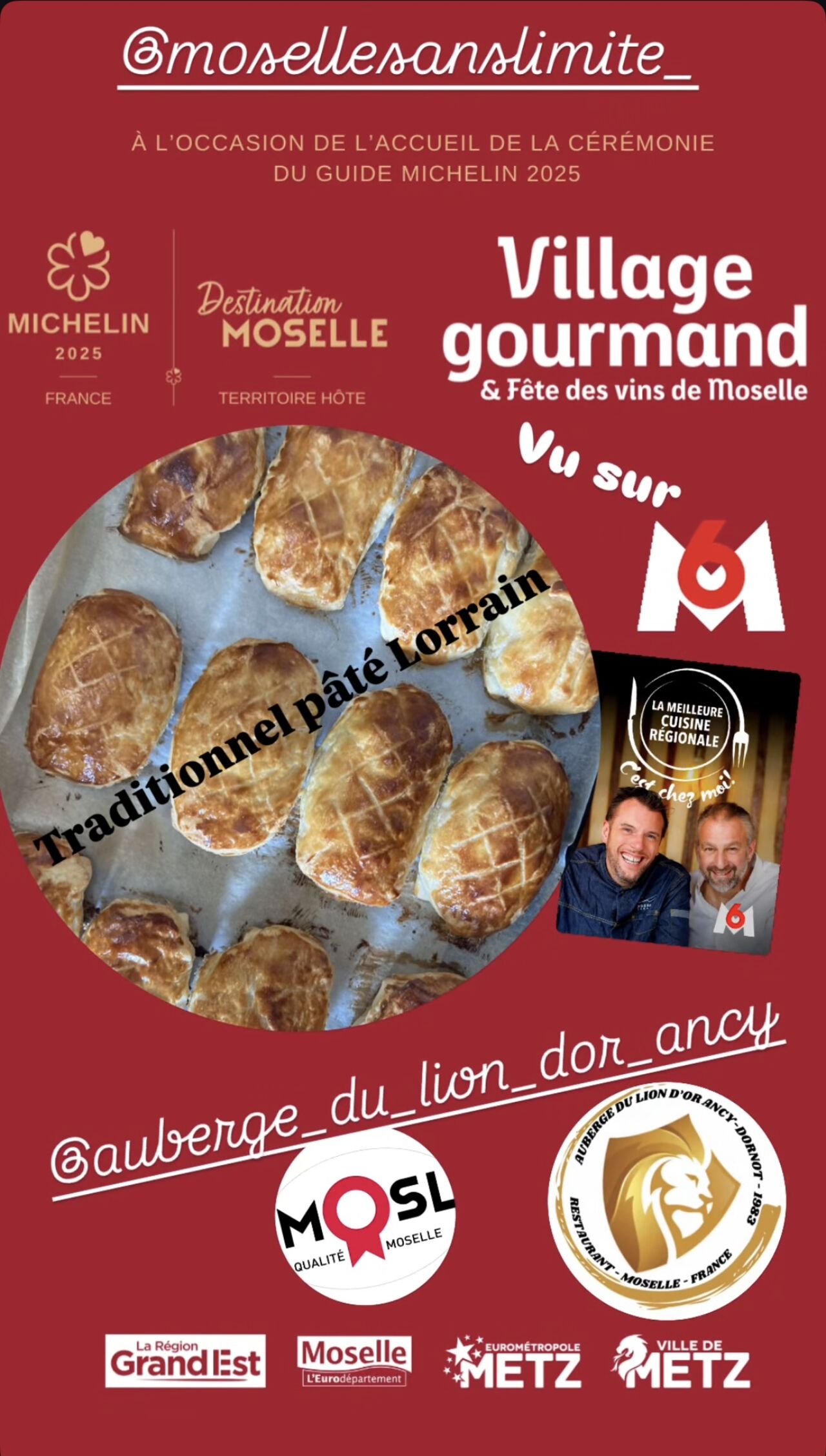 Village Gourmand (remise des étoiles MICHELIN)