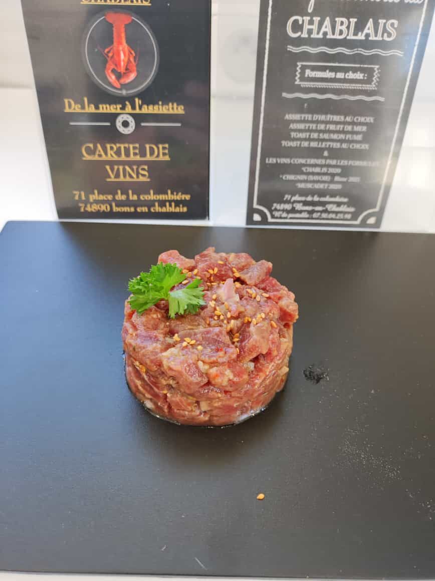 Tartare de thon rouge
