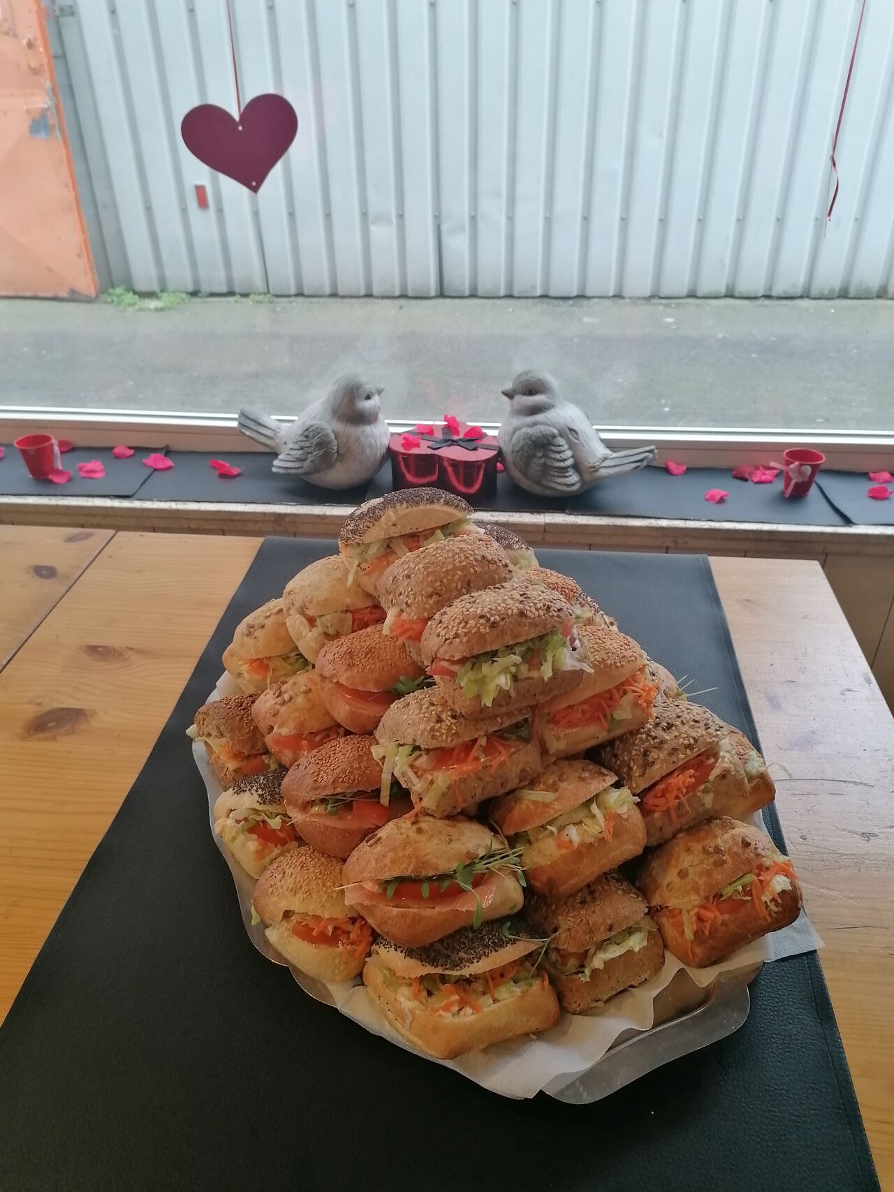 Party broodjes buffet