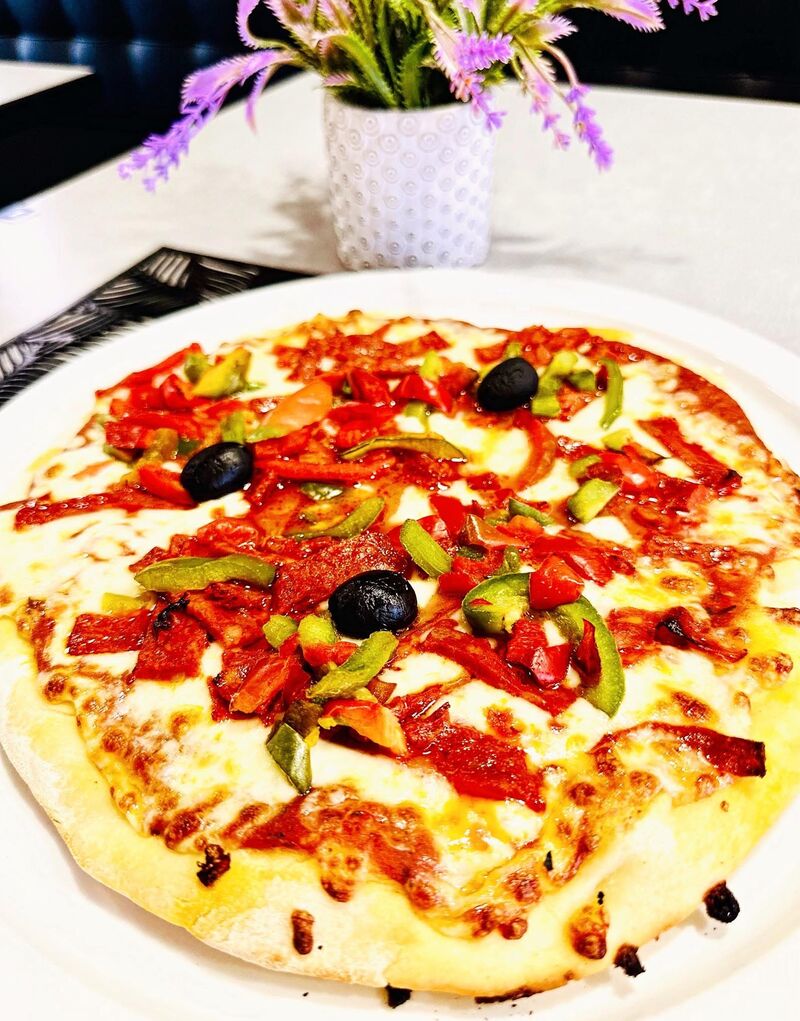 Pizza au chorizo 🍕 