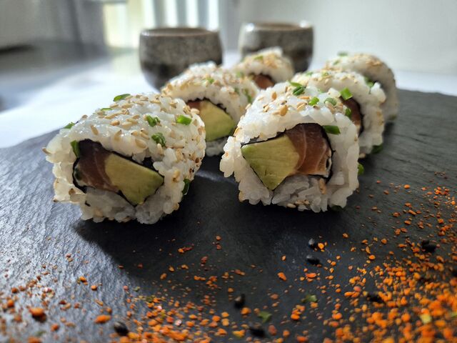 California Saumon spicy