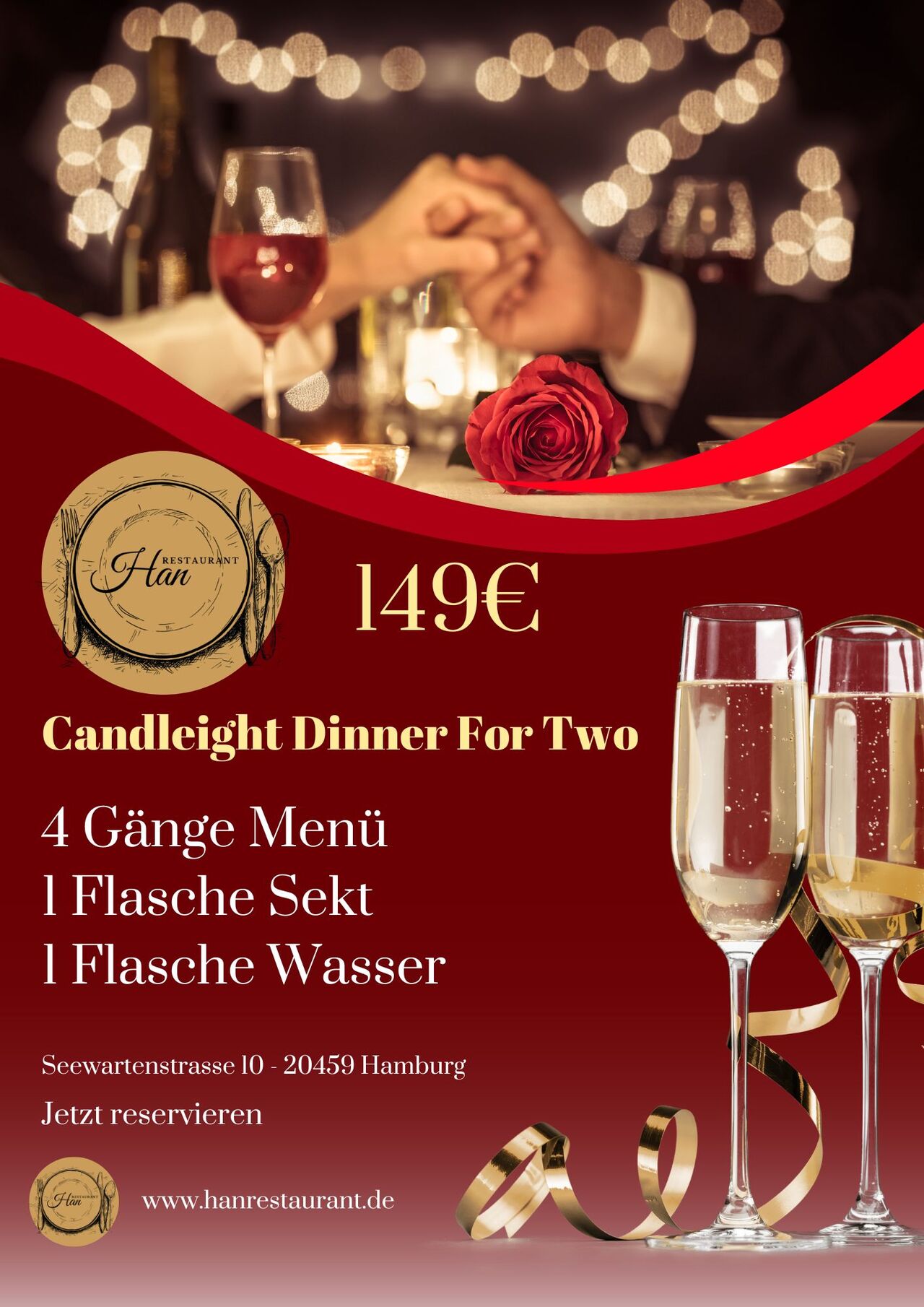 Candleight Dinner For Two