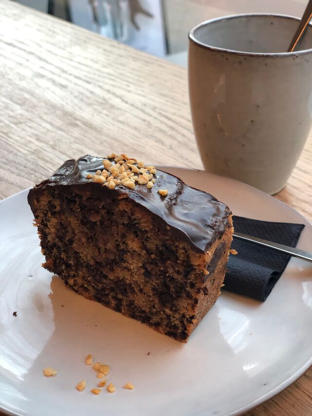 glutenfreier Schoko-Nuss Kuchen