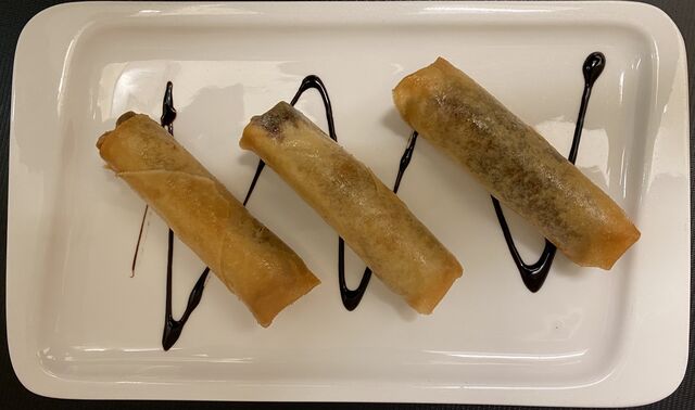 Nem banane au chocolat 