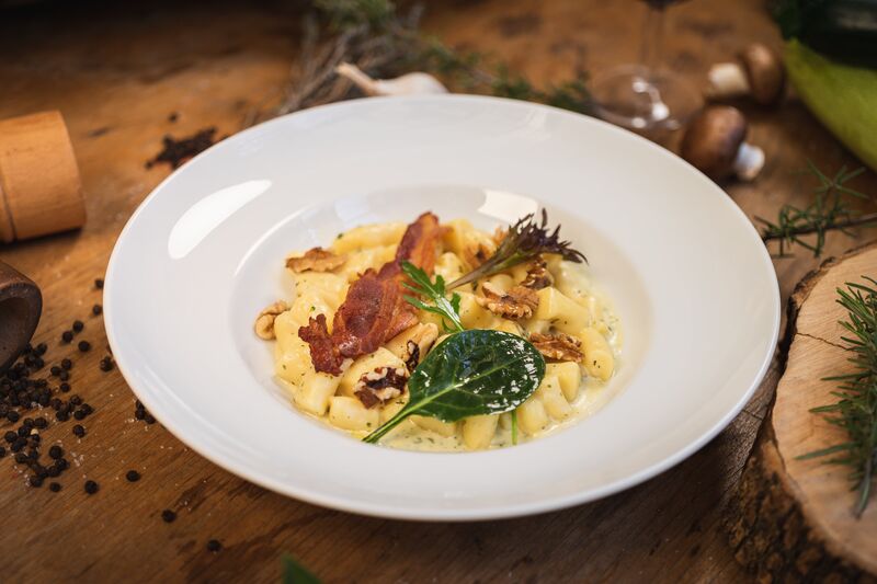 Gnocchi crème de pistou 