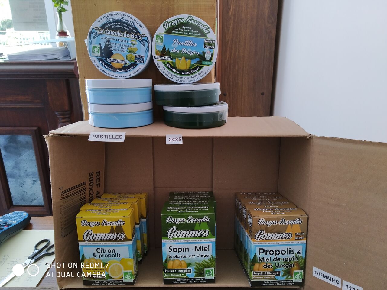 Les pastilles et gommes de la confiserie geromoise