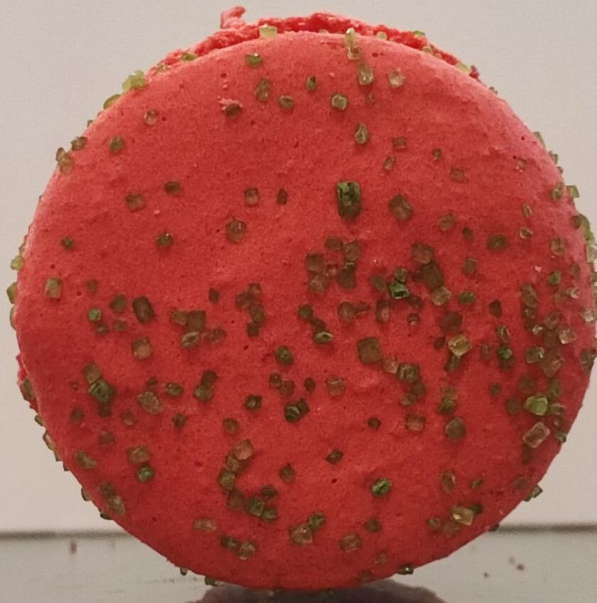 Macaron Fraise Basilic