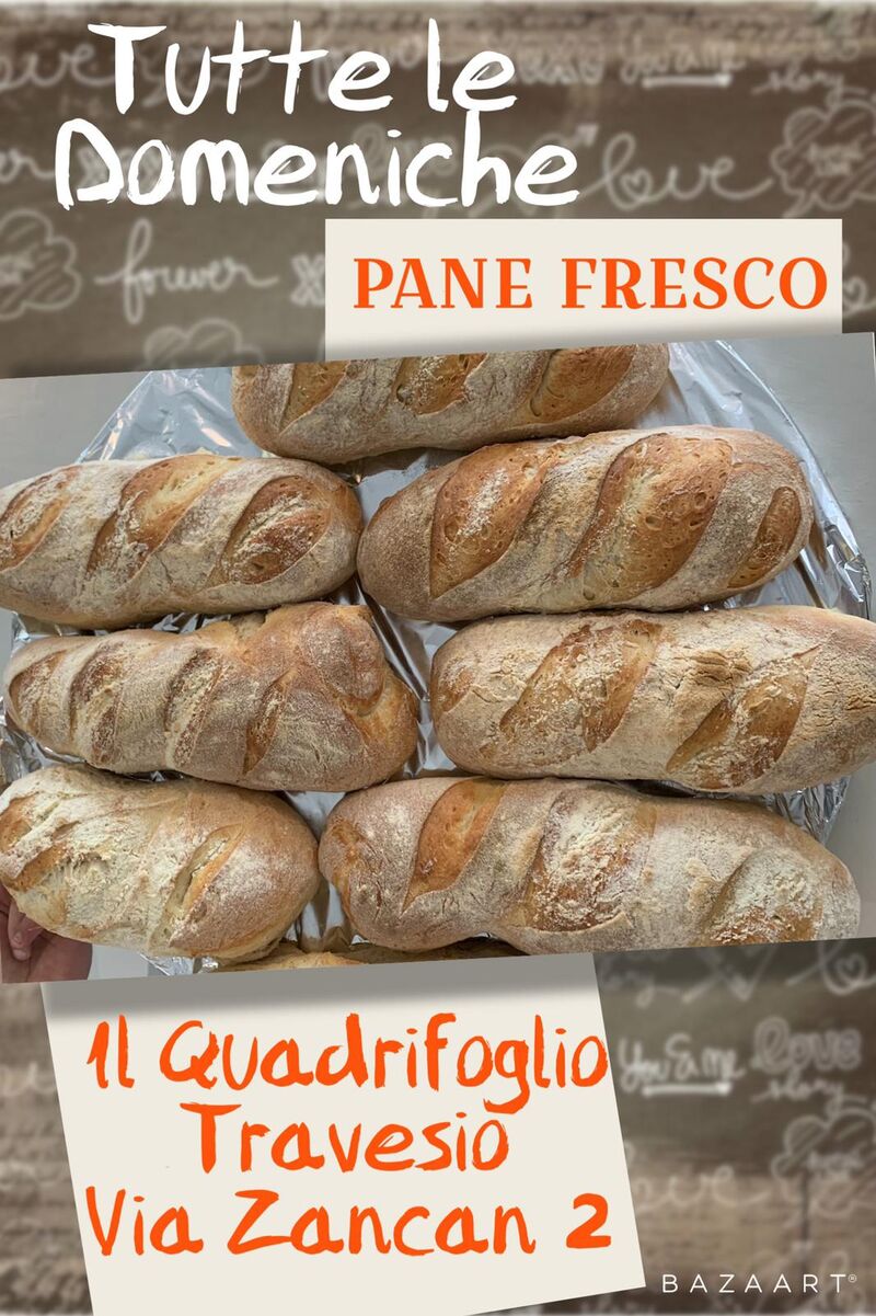 Pane sempre fresco richiesta la prenotazione