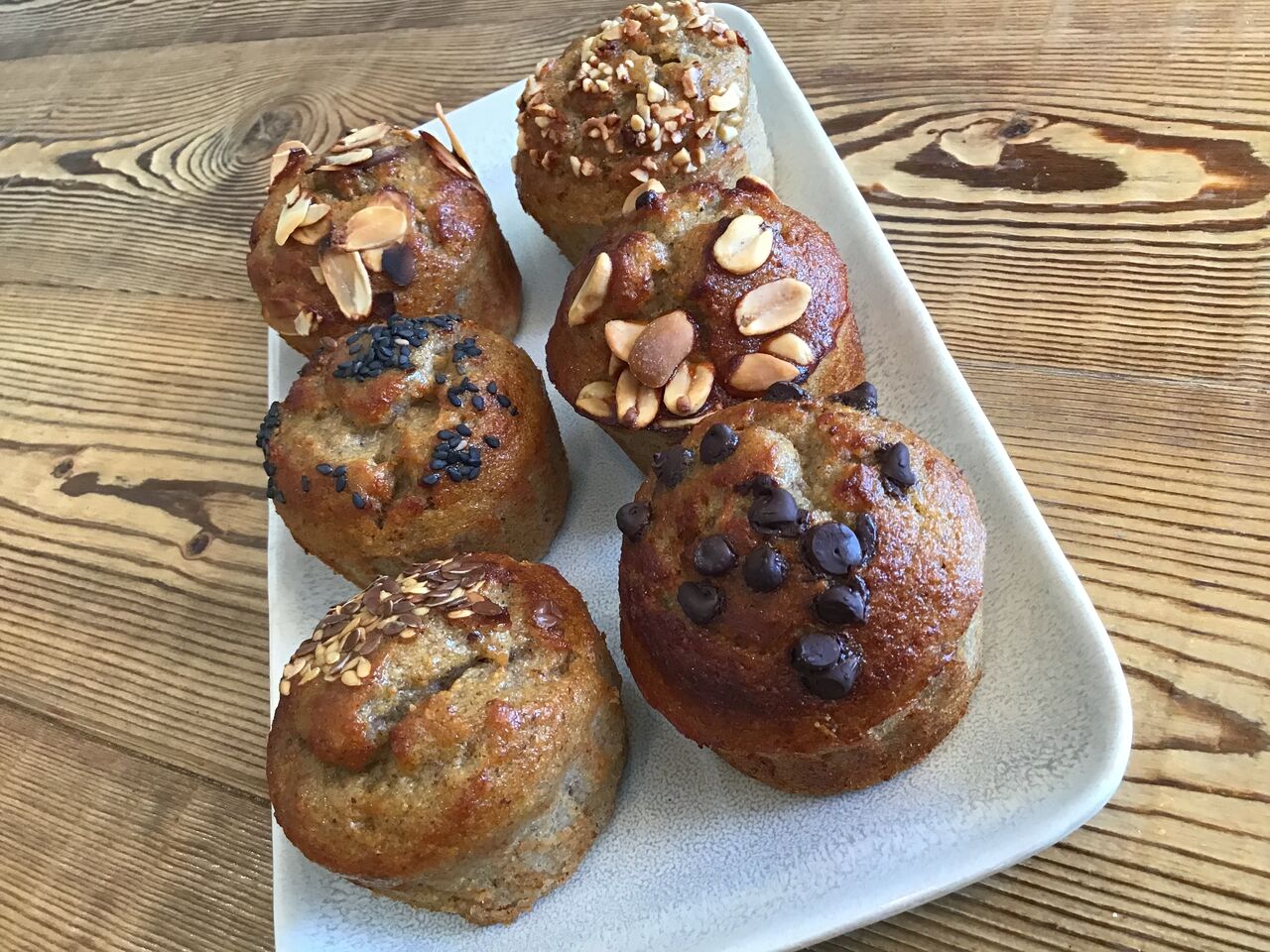 Banana bread
Sans gluten ni lactose