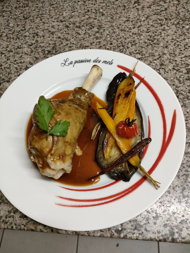 Souris d’agneau confite