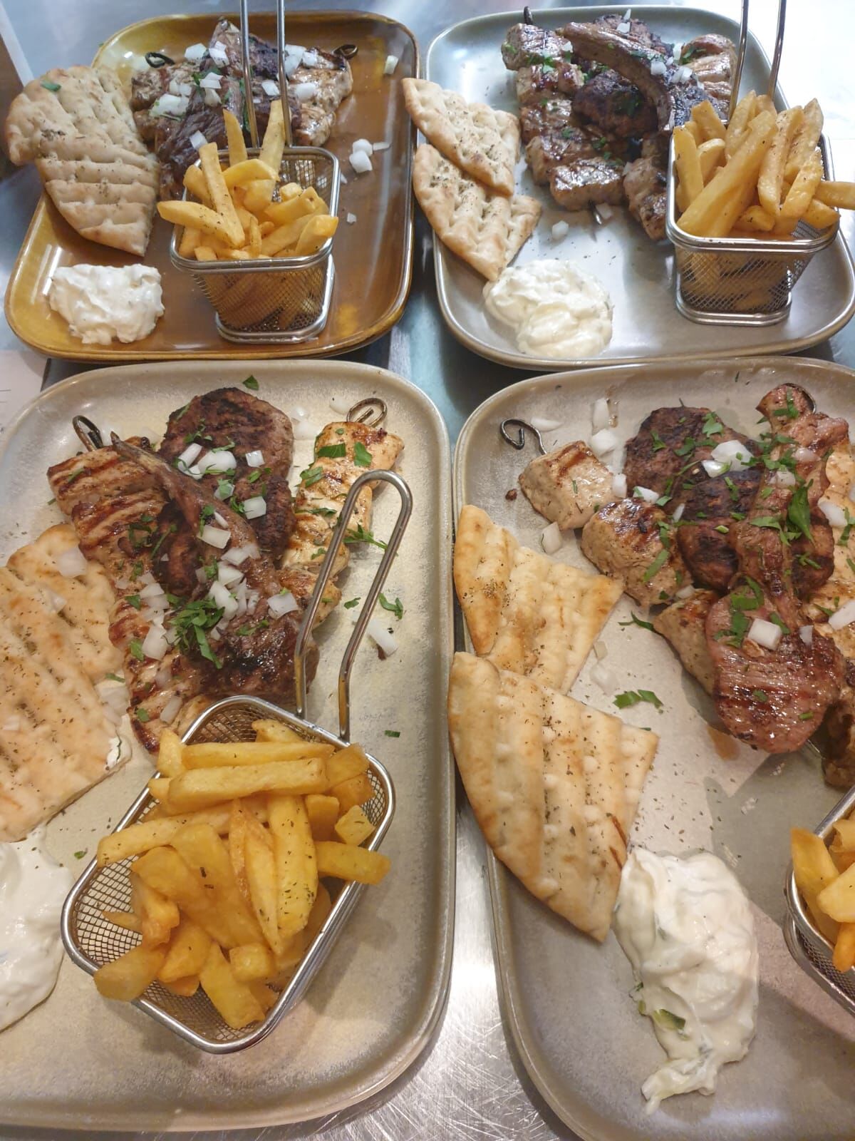 Grill teller